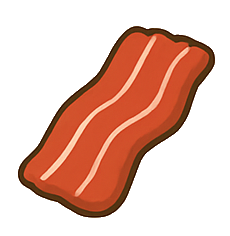 Bacon lardons : 200 g
