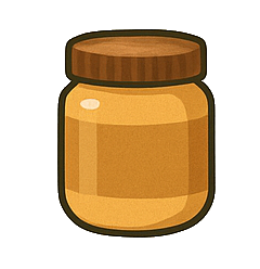Peanut butter : 2 tbsp