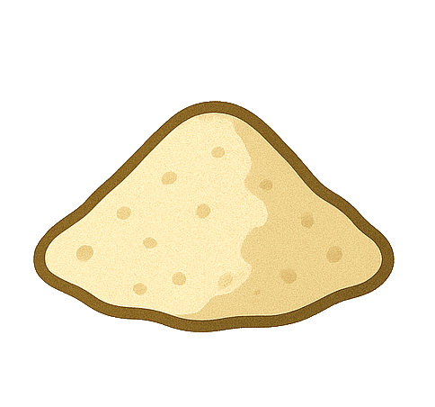 Cornstarch : 20 g