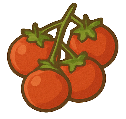 Cherry tomatoes : 10