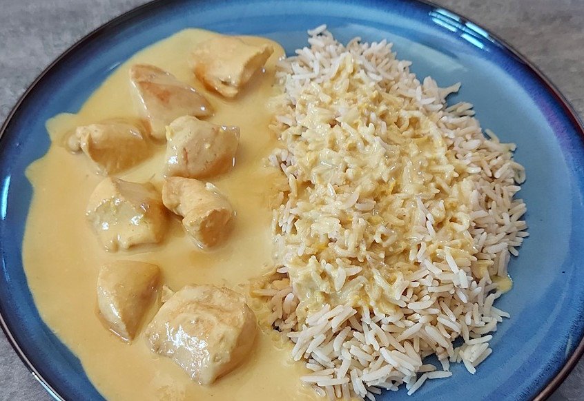 Chicken with Lemon and Coconut Milk