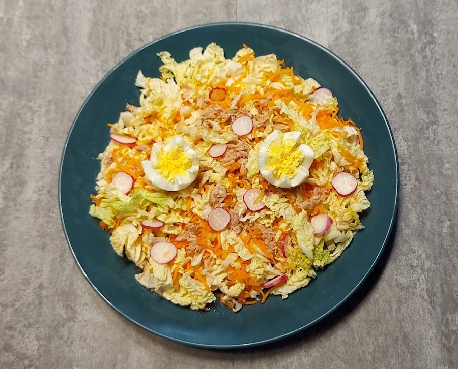 Chinese Cabbage and Carrot Salad